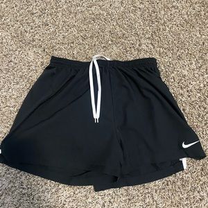 Black Nike Soccer Shorts